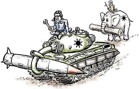 Карикатура танка