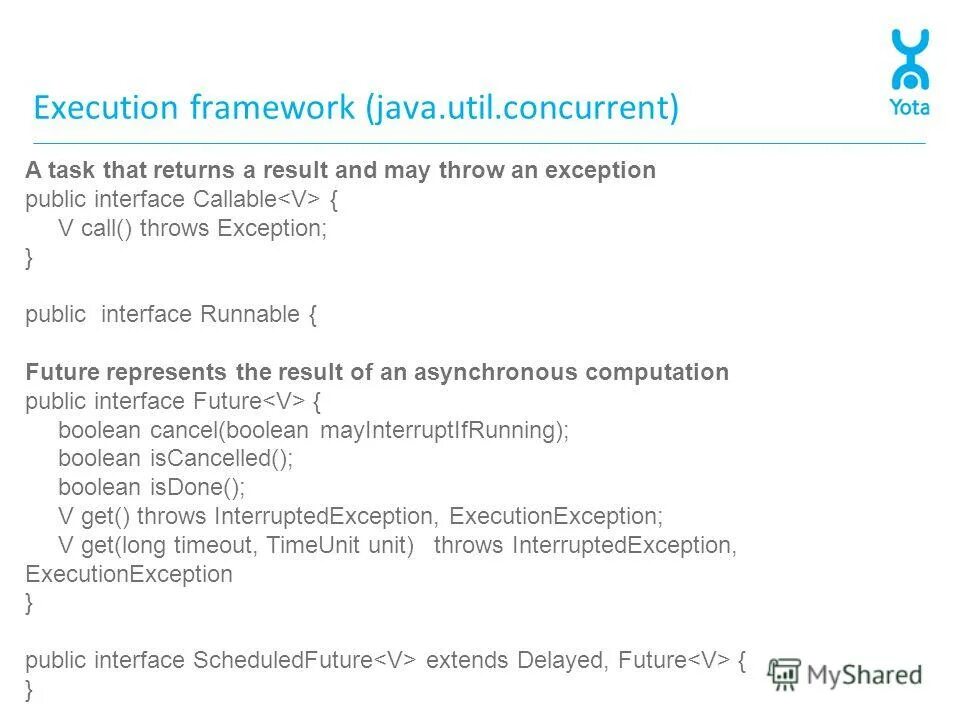 Фреймворки джава сравнение. Execution java