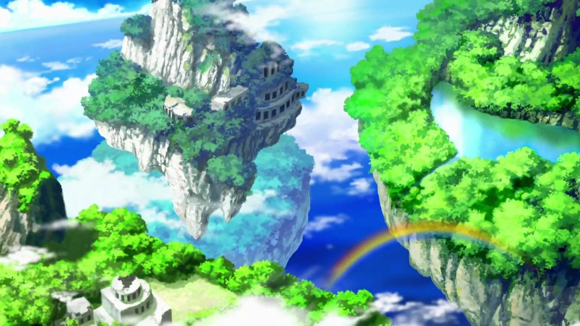 Остров ван ван пис. Piece island. Ван пис остров охара. Скайпия ван пис остров. Piece island.