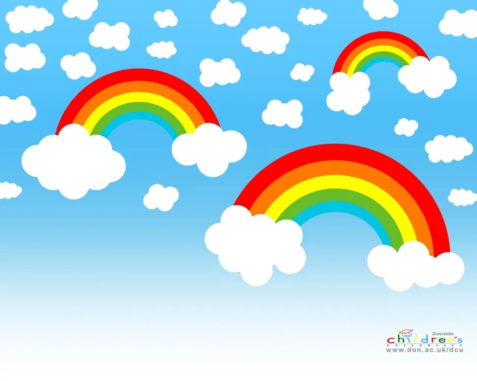 Облачко с радугой. Радуга мультяшная. Облачко с радугой. Радуга с облаками для детей. Радуга рисунок.
