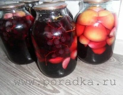 Сколько варить компот из винограда