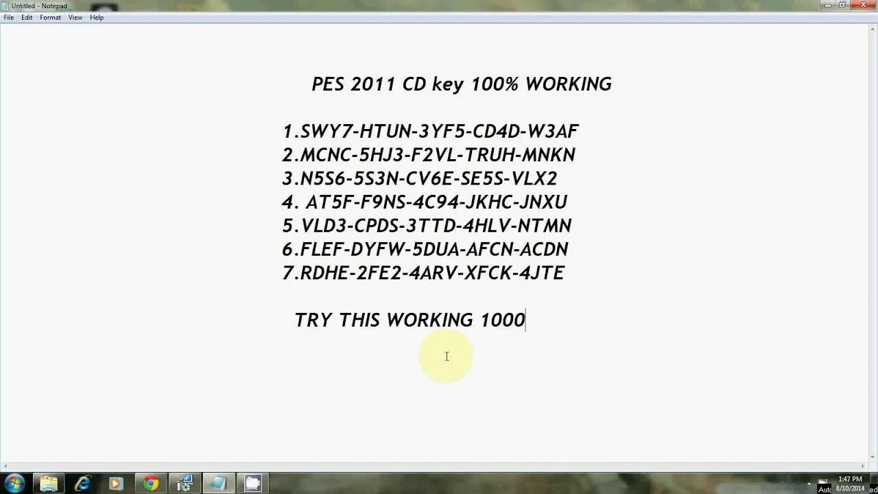Invalid cd key. Pes 2013 cd key.