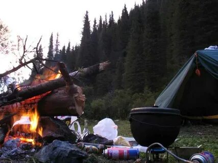 Еда в поход с палатками