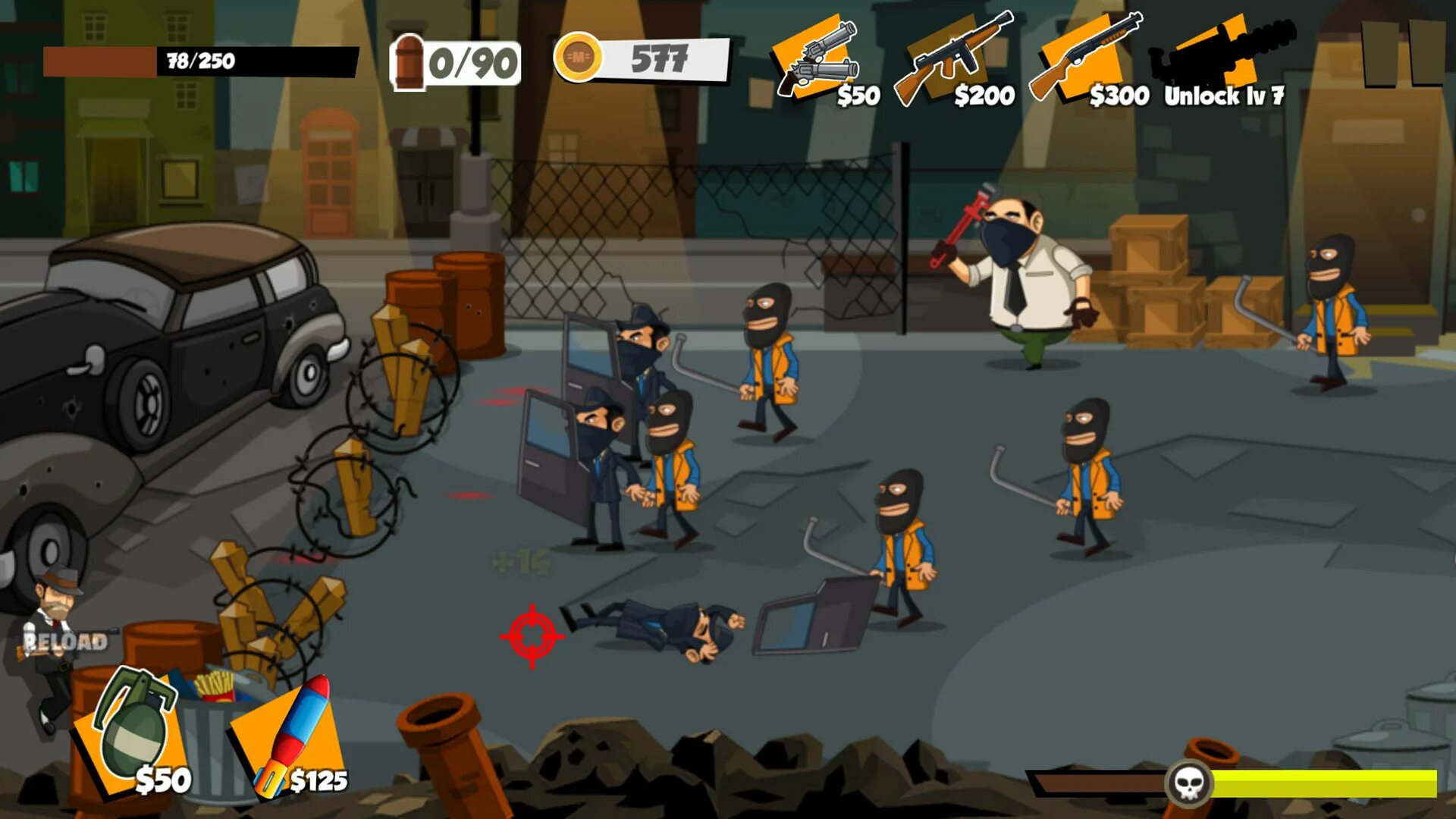 Gangs wars pixel shooter rp