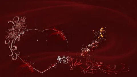 Красивые красные обои