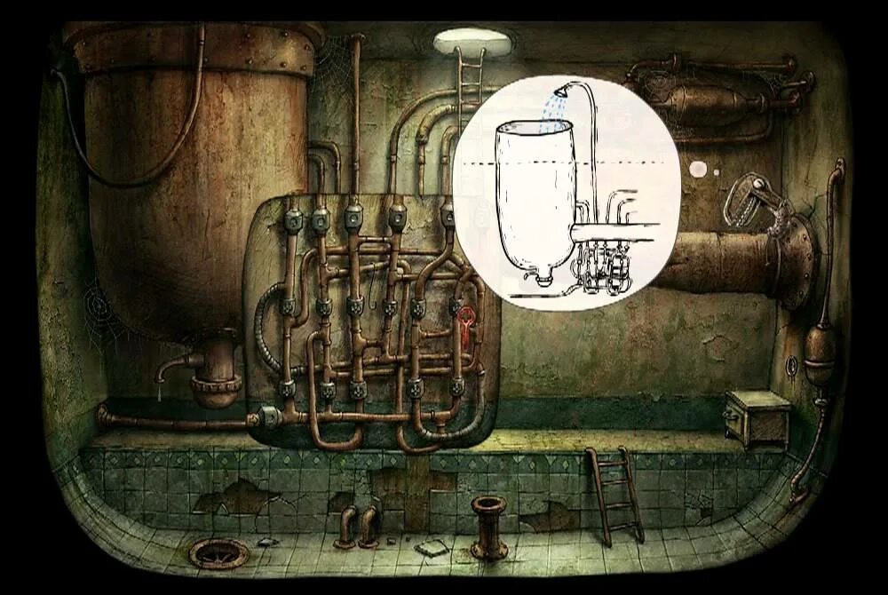 Якуб Дворски Машинариум. Машинариум оранжерея. Machinarium краны. Machinarium вентили. Как пройти machinarium