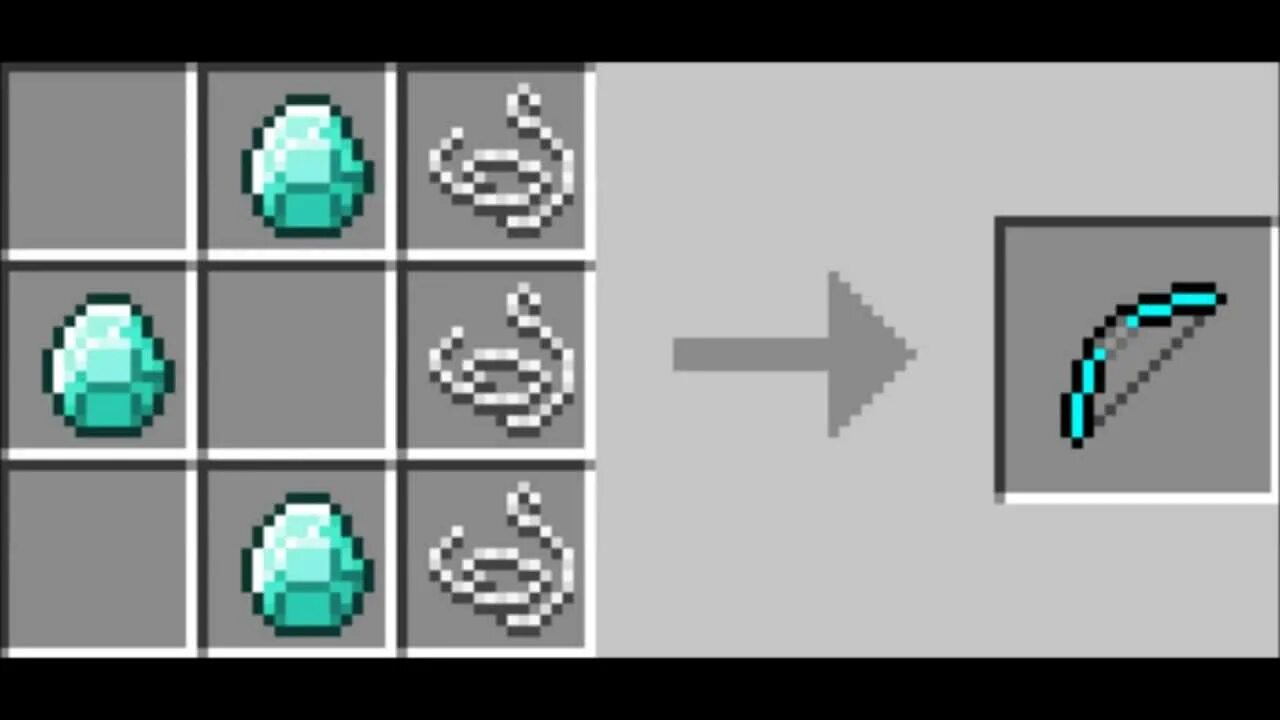 Как скрафтить стрелы в майнкрафт. СКРАФТИТЬ стрелы в МАЙНКРАФТЕ. Алмазный лук в МАЙНКРАФТЕ.