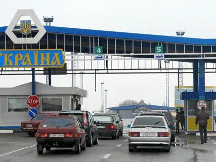 Въезд украинце