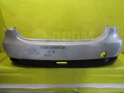 Бампер задний альмера g15