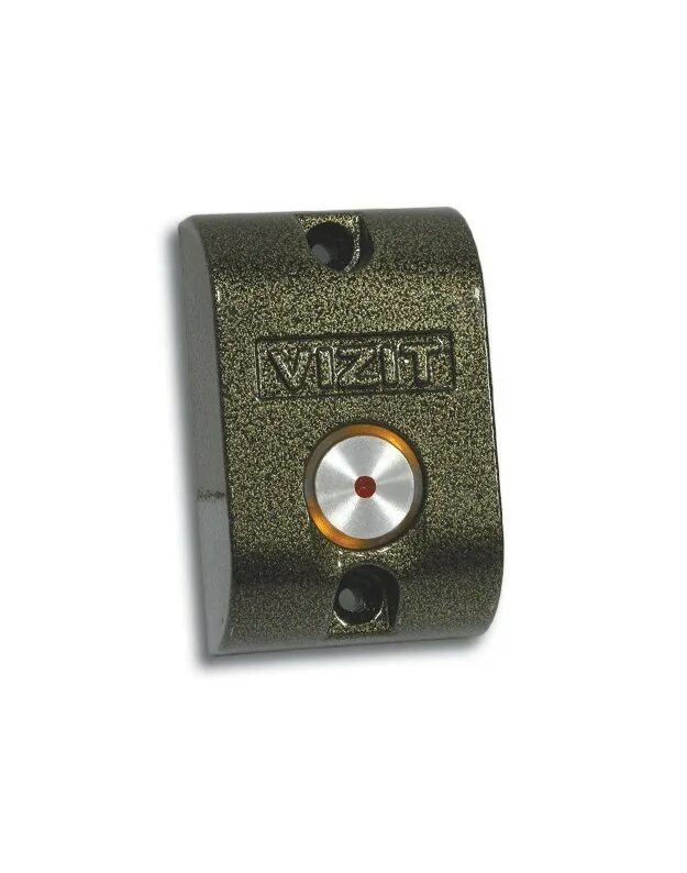 Кн-05 кнопка выхода, накладная, металлическая с индикацией, 37мм (d) х12мм. Кнопка выхода для электромагнитного замка. Кнопка выхода скуд. Кнопка выхода для электромагнитного замка. Vizit exit 1000.