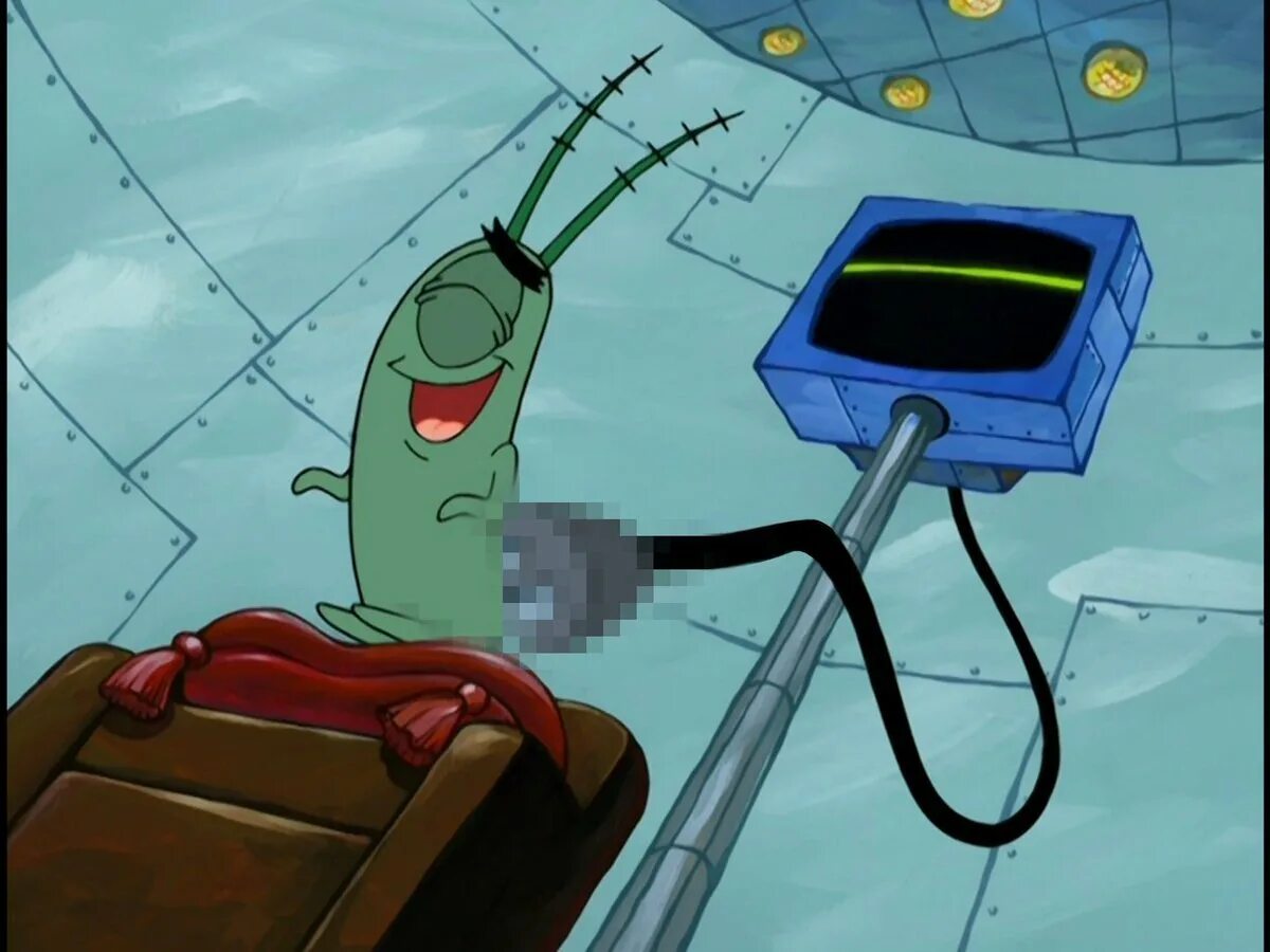 Плактон. Губка Боб квадратные штаны. Планктон! (1999).