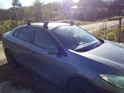 Багажник на крышу рено флюенс