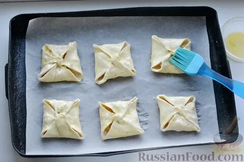 Слойки с сыром как завернуть