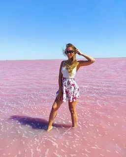 Юлия в Instagram: &quot;💖 Розовое озеро 😍 это же фантастическое природное...