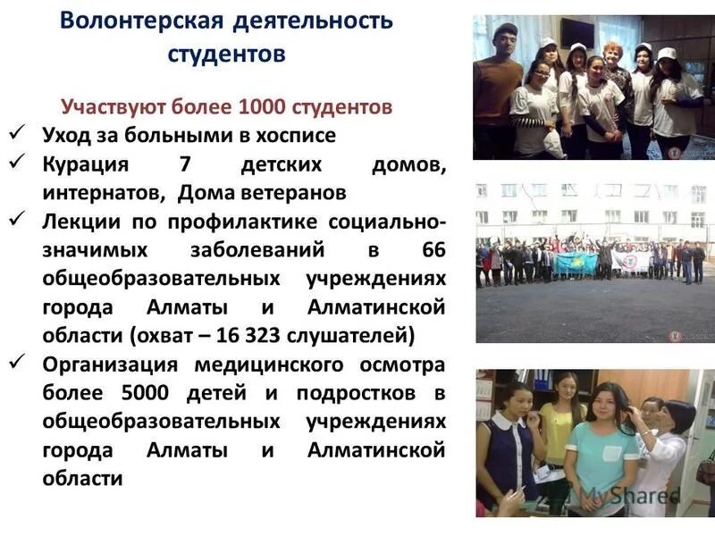 волонтерское движение студентов