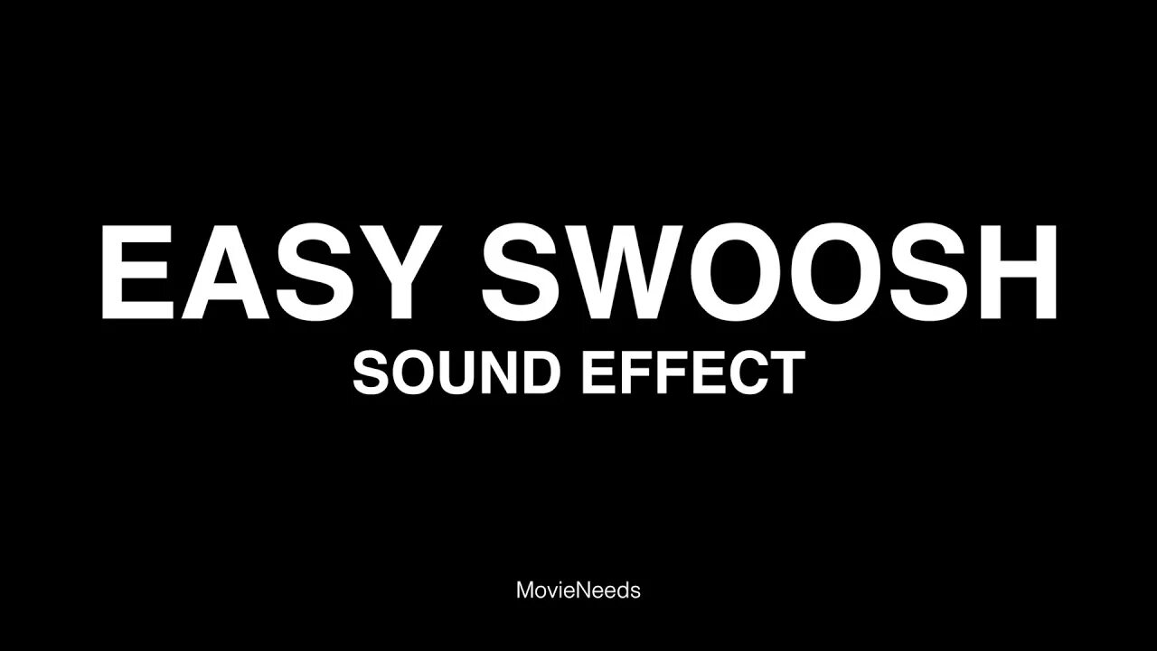 Swoosh sound. Whoosh sound effect.