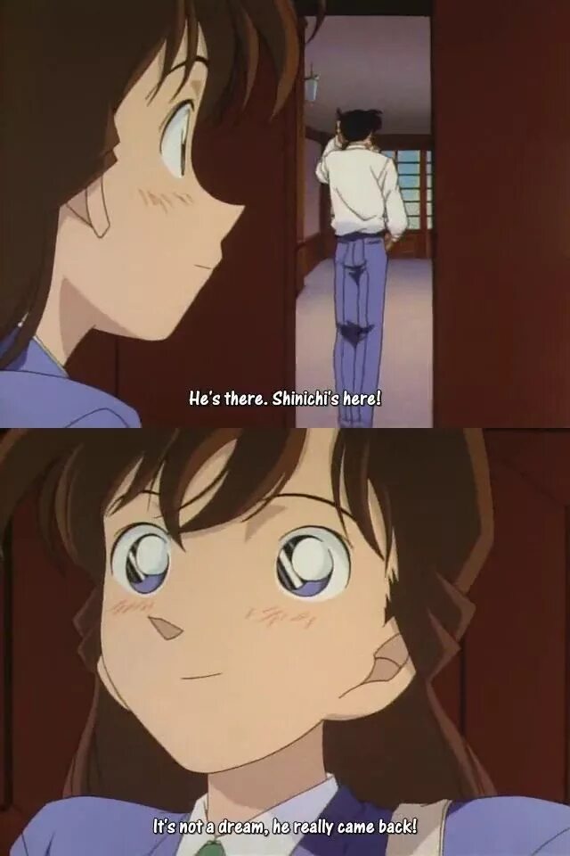 Crossdresser detective. Detective conan ran and shinichi. детектив конан ран.