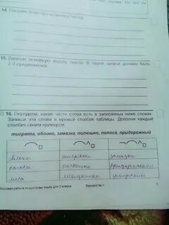 Дополни каждую группу примерами