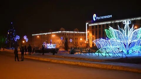 Площадь революции новый год