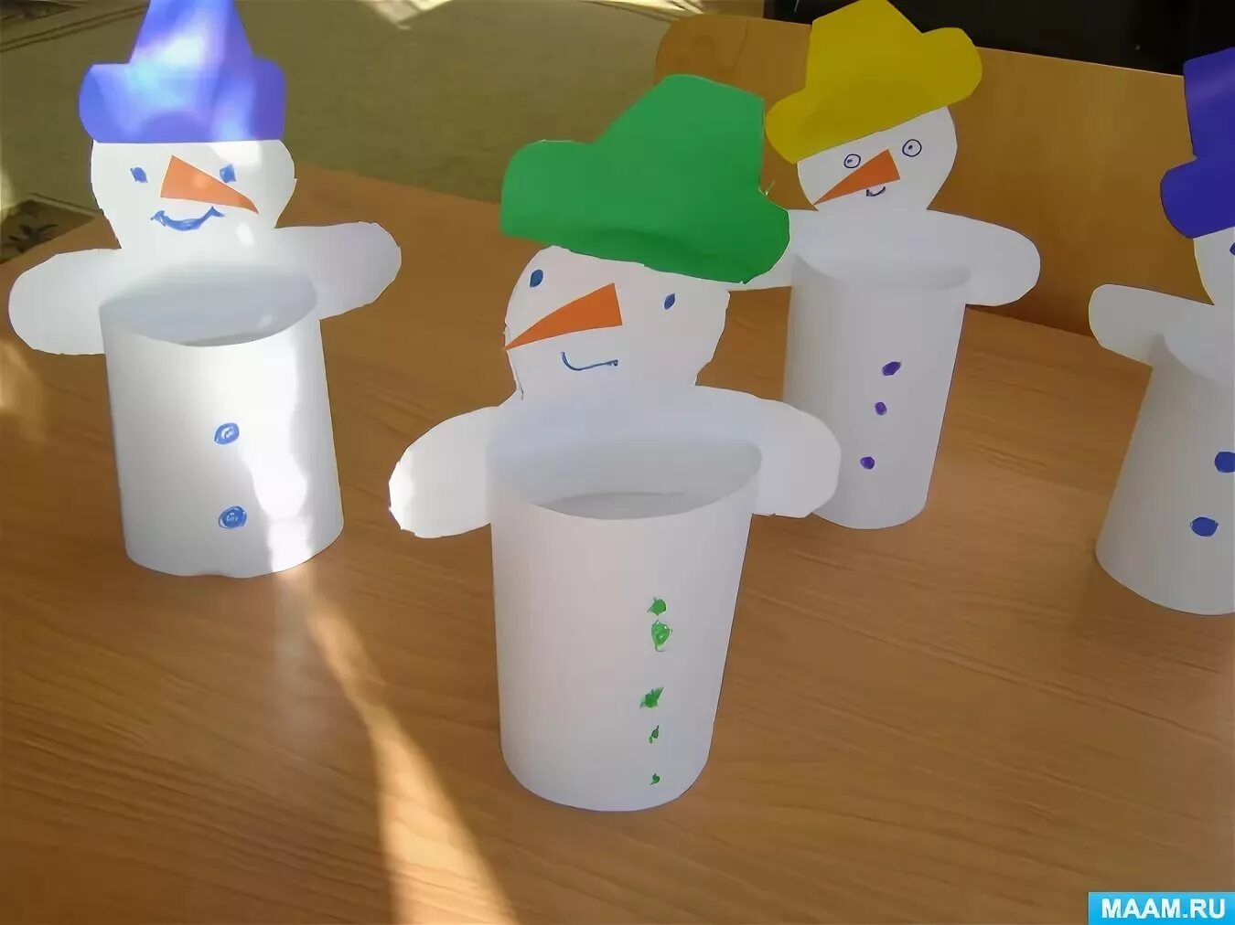 поделка снеговик старшая группа. рисование снеговика в средней группе. рисование снеговик старшая группа. «мы слепили на прогулке снеговиков». конструирование новый год.