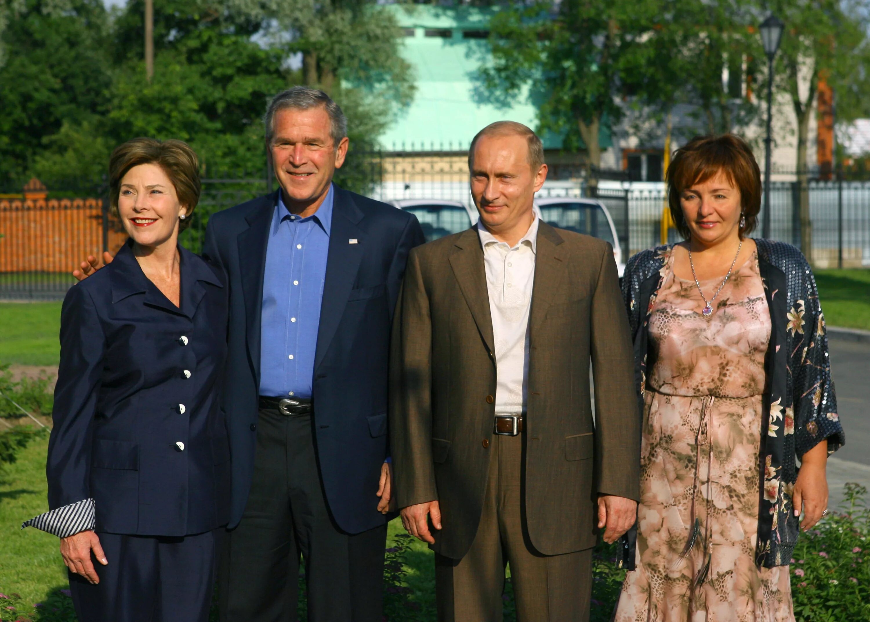 Семья президента Буша.