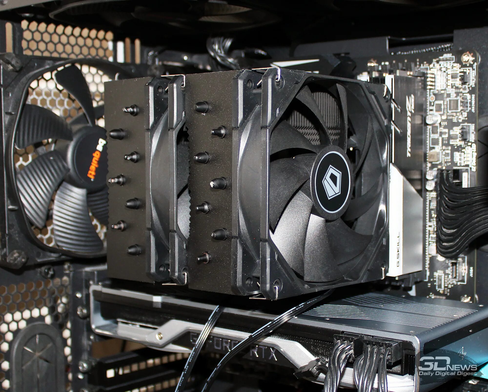 ID-Cooling se-207-XT Black. ID-Cooling se-207. Se 207 XT Black. Кулер ID-Cooling se-207-XT Black.