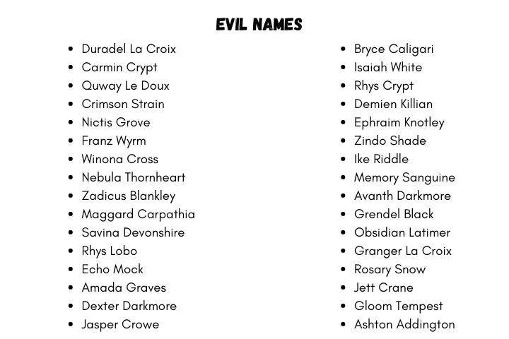 Scary names. Evil names. Evil names. Evil names. Демонические имена женские.