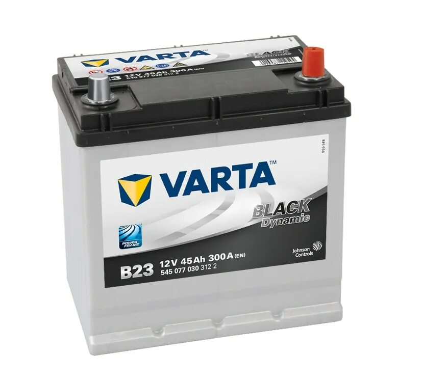 Аккумулятор Varta b23 45 Ah. Varta Black Dynamic b23. Автомобильный аккумулятор Varta Black Dynamic b23. Аккумулятор Varta bd 45ah.