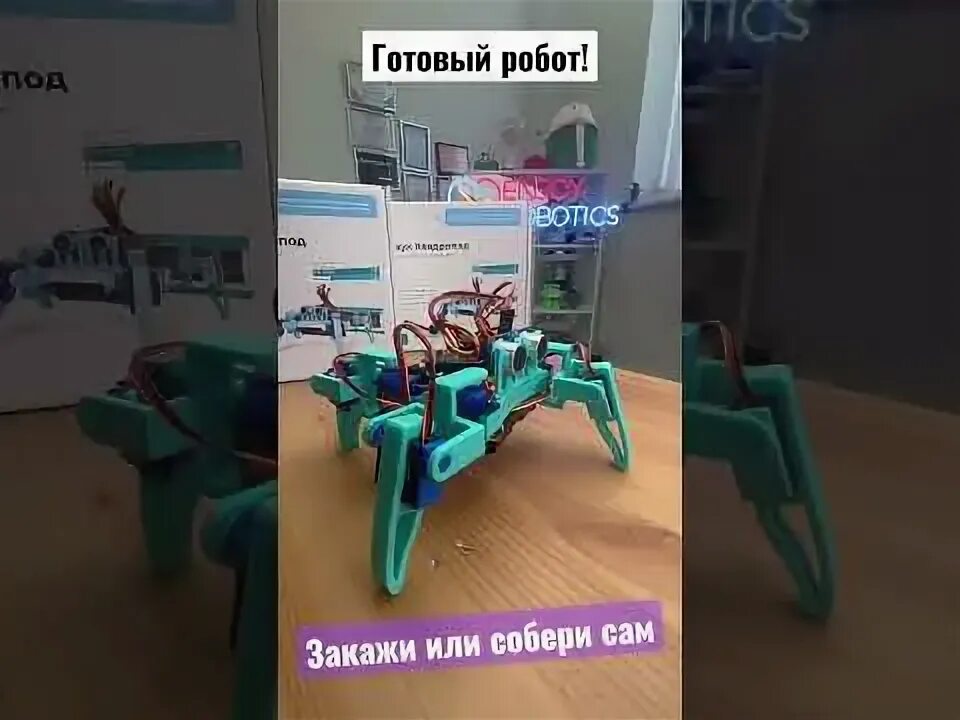 Робот паук квадропод. Робот паук квадропод