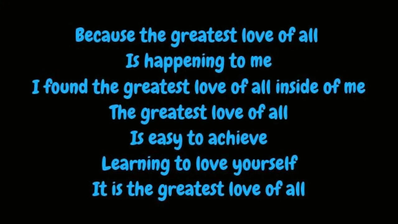 Show текст. Greatest love of all перевод. The greatest love of all текст. 100 greatest love songs (2017). The greatest love of all.
