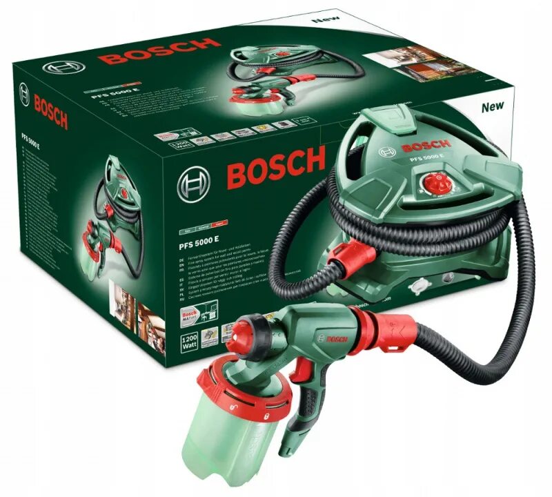 Купить bosch pfs. Bosch PFS 5000e. Краскопульт бош 5000. Краскораспылитель бош 5000е.