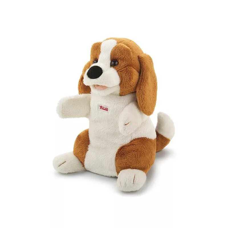 Собачка, 20 см 12103 Trudi. Игрушка-рукавичка собачка. Игрушка для собак. Игрушечная собака. Собака toys