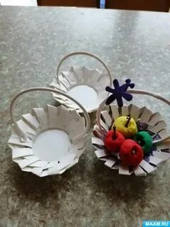Корзинка из стаканчика