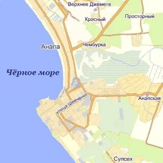Санаторий анапа на карте