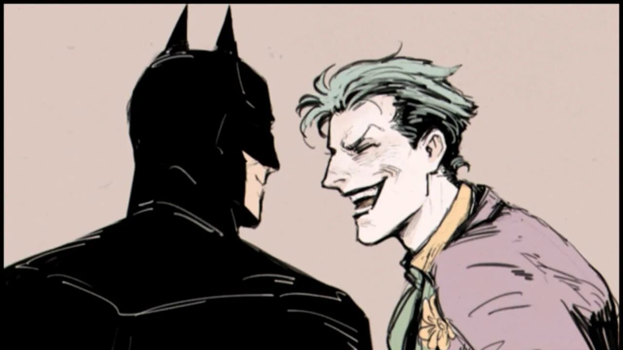 Бэтмен против джокера темный рыцарь. Batjokes канон. Бэтмен и джокер братья. Batjokes. Бэтмен против джокера.