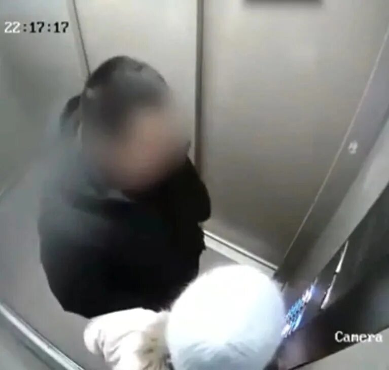 Насильник детей в лифте. Камера братишка