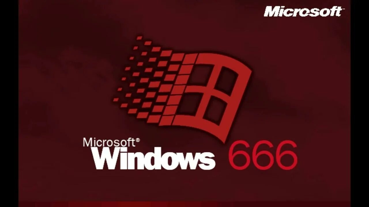 Microsoft Windows 666. Windows XP 666. Windows 666 Simulator.