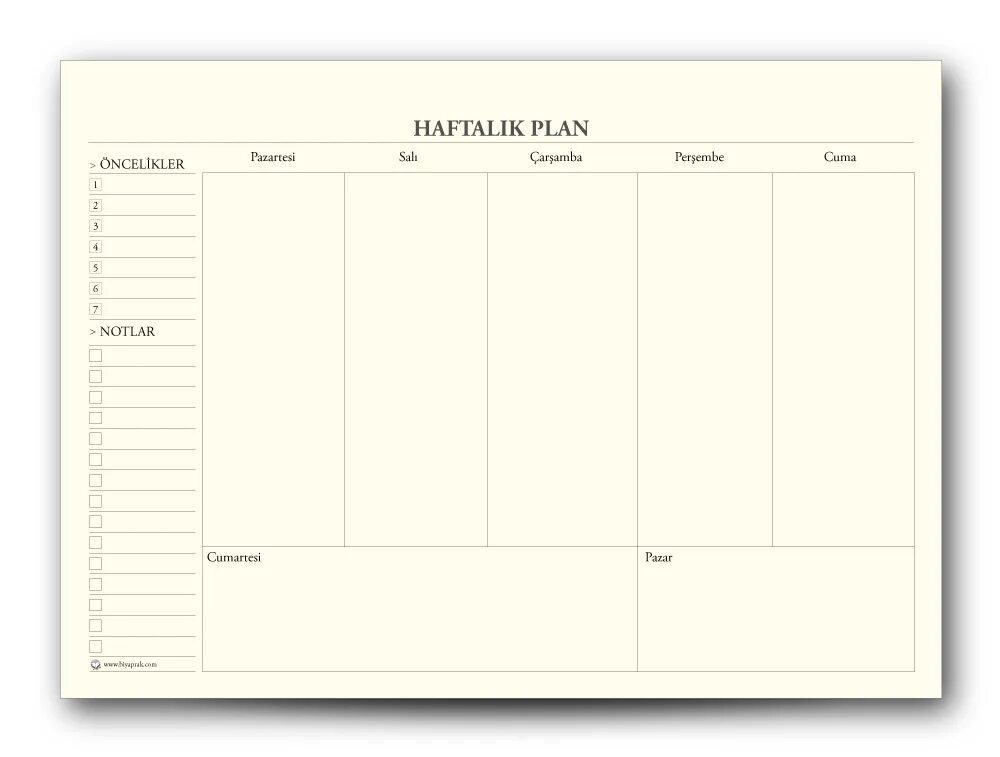 Bir haftalik. Haftalik Planner turkce Minimal. Yarini Planlayici pdf. Planlayicilar.