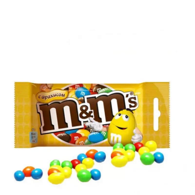 M&MS С арахисом 45г* 5шт. Драже m&MS С арахисом 45г. Драже m&amp;m's с арахисом 45 г. Драже m&m с арахис. 45гр.