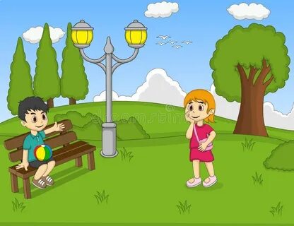 I often to the park