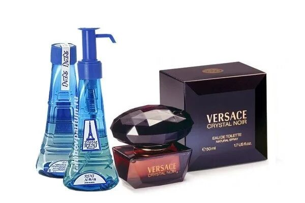 Версаче рени. Духи Рени Versace Crystal Noir. Версаче Кристалл Нуар Парфюм Рени. Рени 383 Рени. Рени 383 аромат.