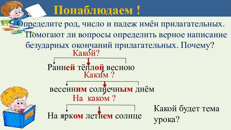 Алгоритм определения рода