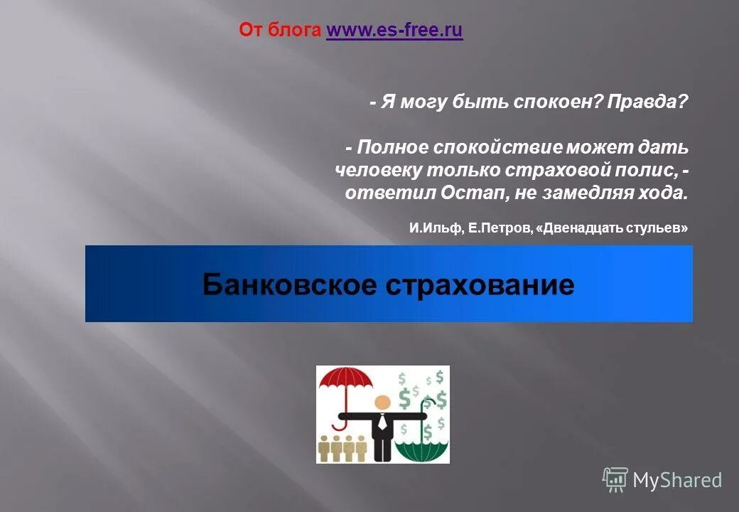 Страхование презентация финансовая грамотность. Гарантию может дать только страховой полис бендер. Остап бендер великий комбинатор. Стопроцентную гарантию может дать только страховой полис. Полное спокойствие может дать человеку только страховой полис.
