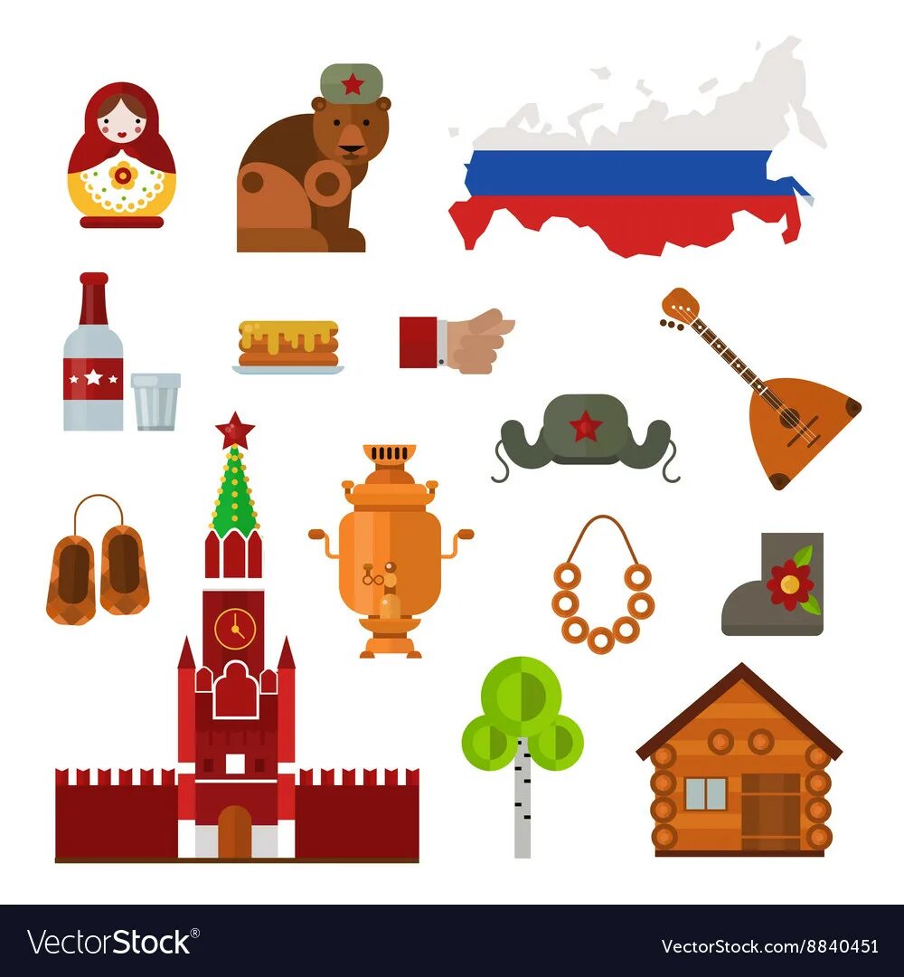 Атрибуты территории