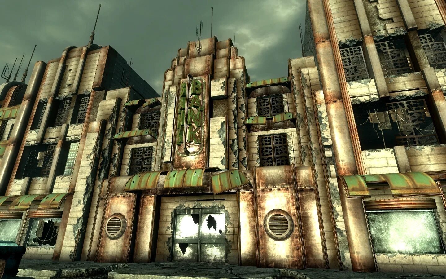 Fallout 3 дом. Фоллаут 3 архитектура. commonwealth bank fallout 4. fallout 3 здания. фоллаут 4 банк бостона.