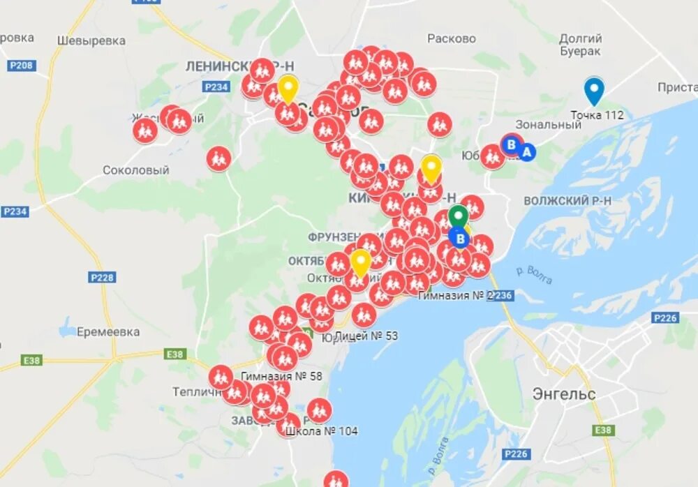 Саратов Шлюхи На Карте