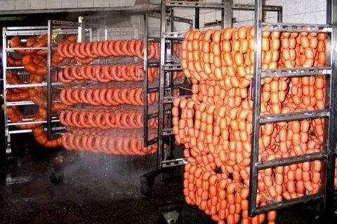 Колбасные изделия переработка