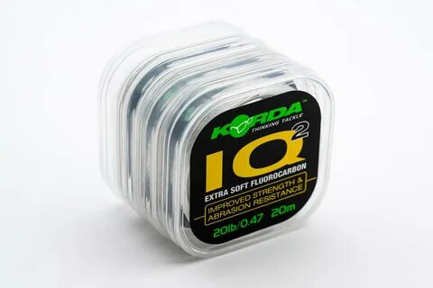 Carp fishing korda IQ2 extra soft fluorocarbon 10LB.