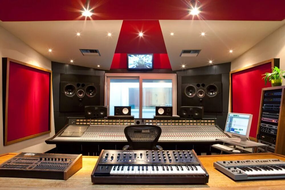 Mixing studio