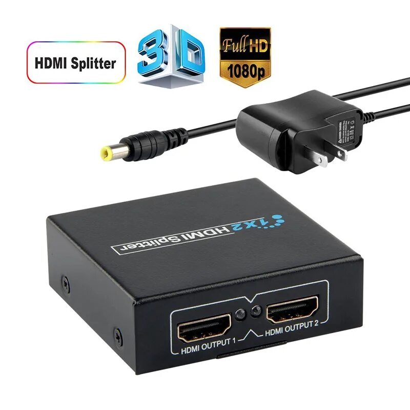 Разветвитель 1 вход 2 выхода. HDMI сплиттер 1x2. HDMI сплиттер 1 на 2. DISPLAYPORT HDMI сплиттер 1x2. Разветвитель HDMI 1x2.